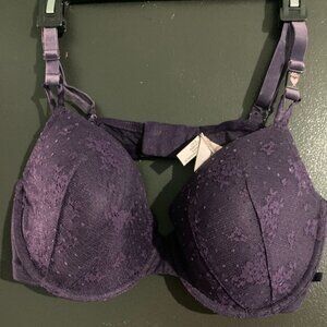 NWT Victoria Secret Plum 40C Demi Lightly lined bra